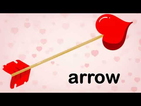 Valentine's Day vocabulary. Guessing game.