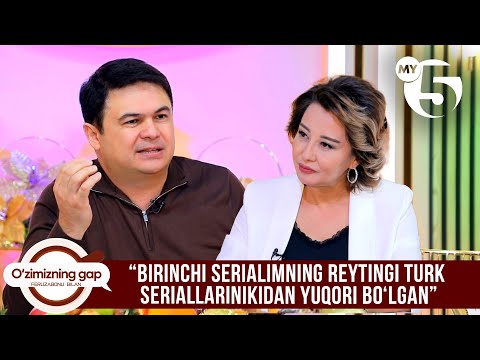 “Birinchi serialimning reytingi turk seriallarinikidan yuqori bo‘lgan” | O'ZIMIZNING GAP