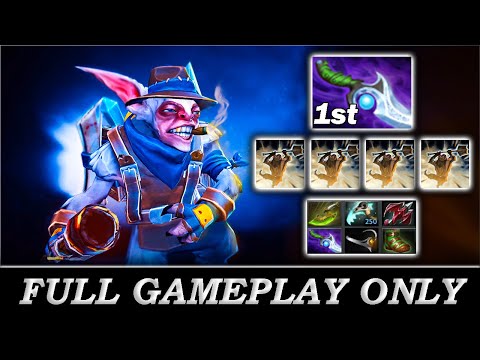 Meepo with first item Diffusal Blade - Full Gameplay Meepo #242