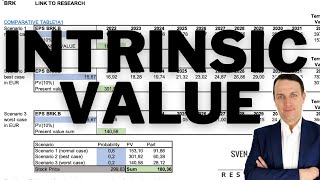 How To Calculate Intrinsic Value (AMZN Stock Example + Excel Template)