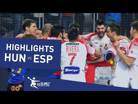 Highlights | Hungary vs Spain | Men's EHF EURO 2018