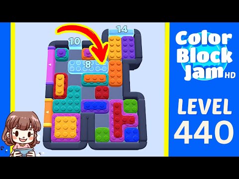 Color Block Jam Level 440 Solution Walkthrough