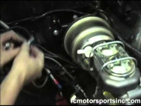 Offset Master Cylinder Brake Booster Installation