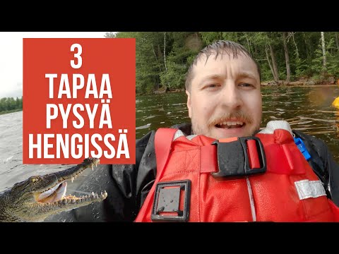 Ongelmia Kymijoella - Rescue 3 -koulutus Packraft melojalle