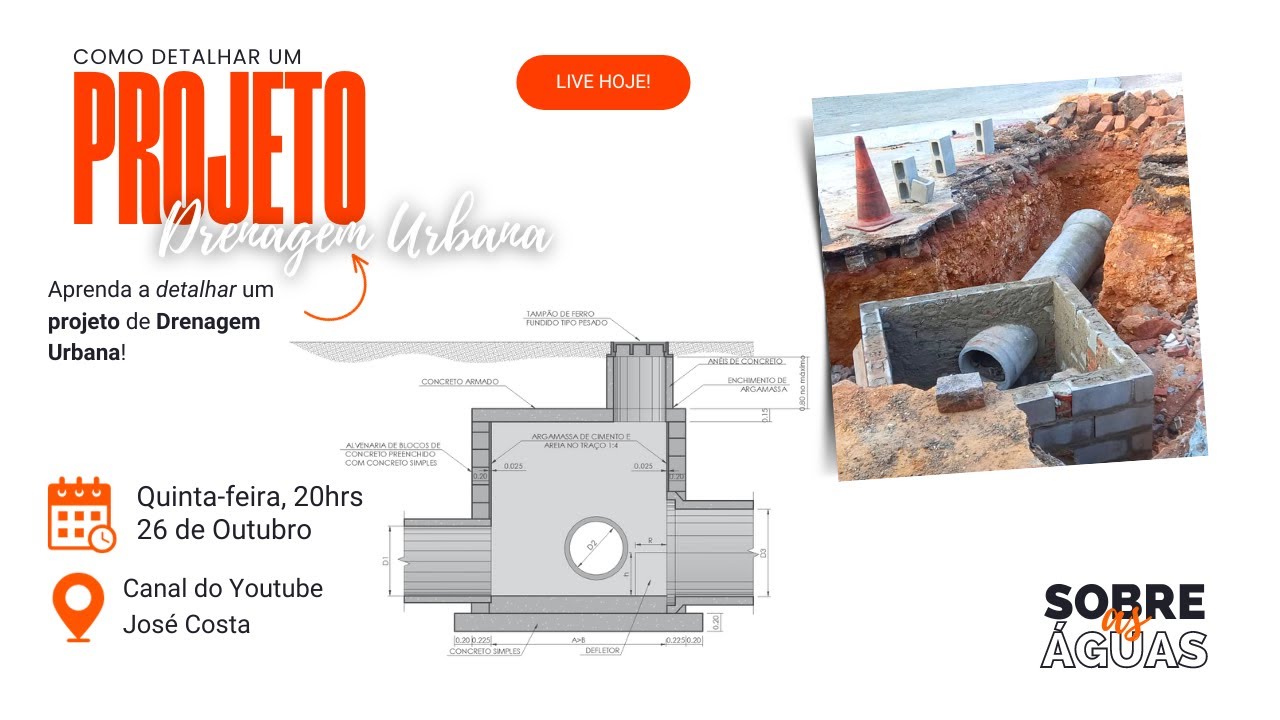 Como detalhar um projeto de Drenagem Urbana