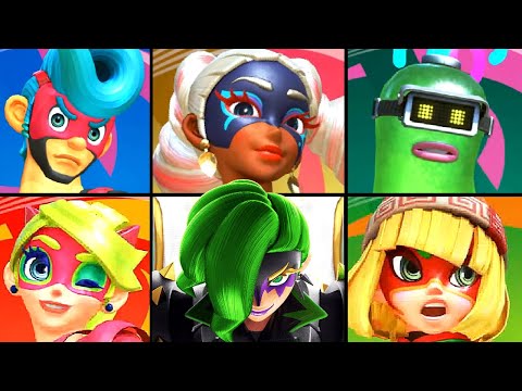 Arms All Characters Unlocked / ALL DLC CHARACTERS COMPLETE ROSTER + Trailer