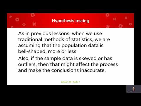 Basic Statistics, Lesson 36:  Two means, two stdevs