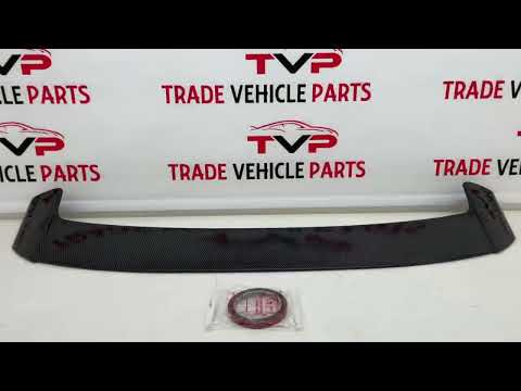 Fits BMW 1 Series F20 F21 2011-2019 Rear Roof Boot Lip Spoiler Carbon Look video