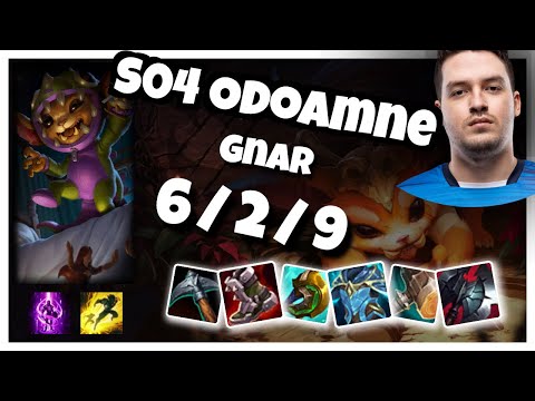 Gnar vs Gangplank S04 Odoamne TOP (6/2/9) Gameplay Replay - Patch 10.23