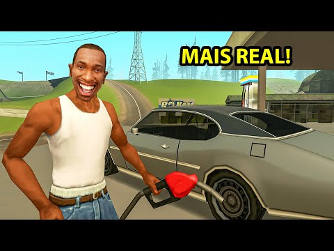 Botei MODS que deixaram o GTA SA MAIS REALISTA *insano*