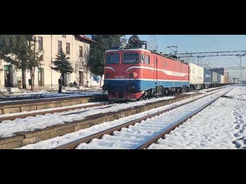 MC 461-027 ON CONTAINERS AS TRAIN NUMBER 40832 PASSING STATION Aleksinac | 15.01.2022.