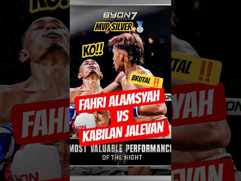 FAHRI ALAMSYAH VS KABILAN JALEVAN #byoncombat #kickstriking #kabilan #fahrialamsyah #knockout #viral