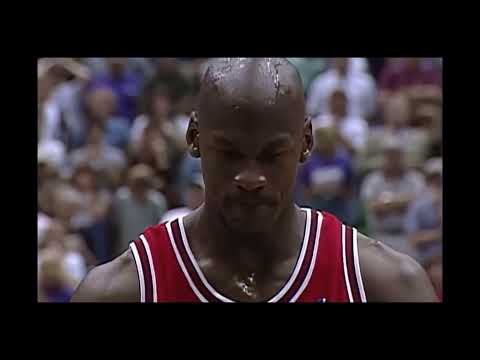 Michael Jordan Last Game in the NBA Finals Utah Jazz vs Chicago Bulls (1998) last 10 Minutes.