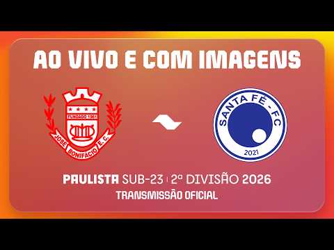 JOGO COMPLETO: JOSÉ BONIFÁCIO X SANTA FÉ | RODADA 2 | PAULISTA SUB23 2ª DIVISÃO 2026