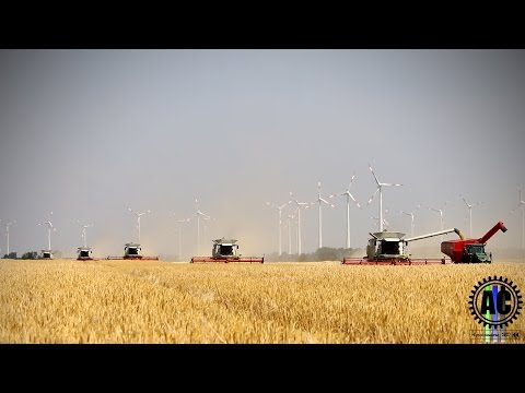 HD | 5x Claas Lexion 600 & John Deere 8360 RT