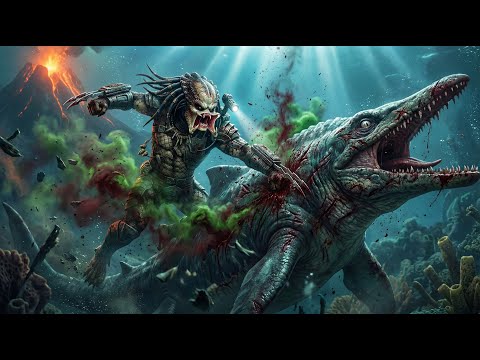 Predator vs. Shonisaurus: The Abyssal Clash (Cinematic 4K)