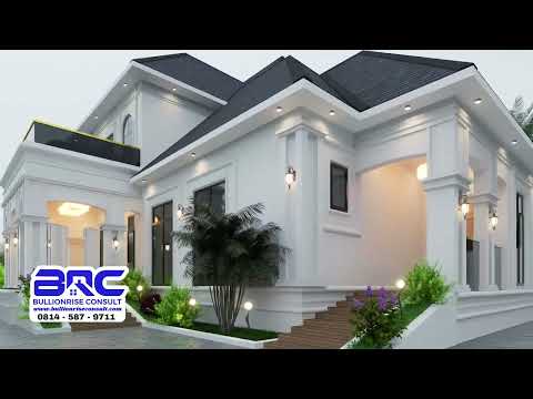 5 bedroom bungalow penthouse house design