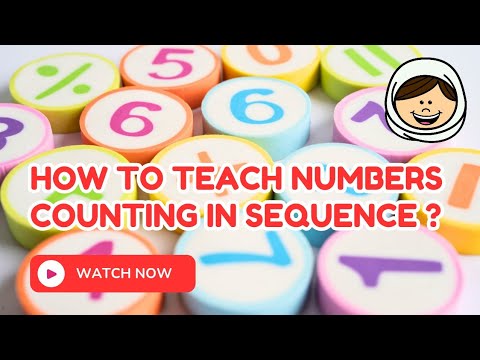 How to Teach Children to Write and Understand Sequence Numbers? @homeschoolingwithanzal