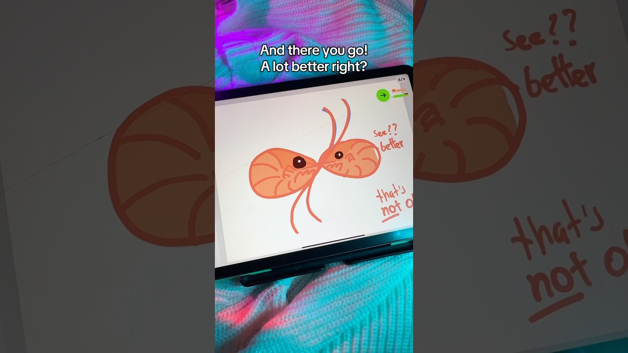 I tried to help her!