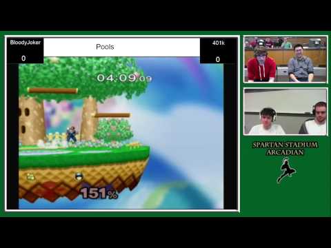 SSA - BloodyJoker (Fox) vs 401k (Falcon) Melee Pools