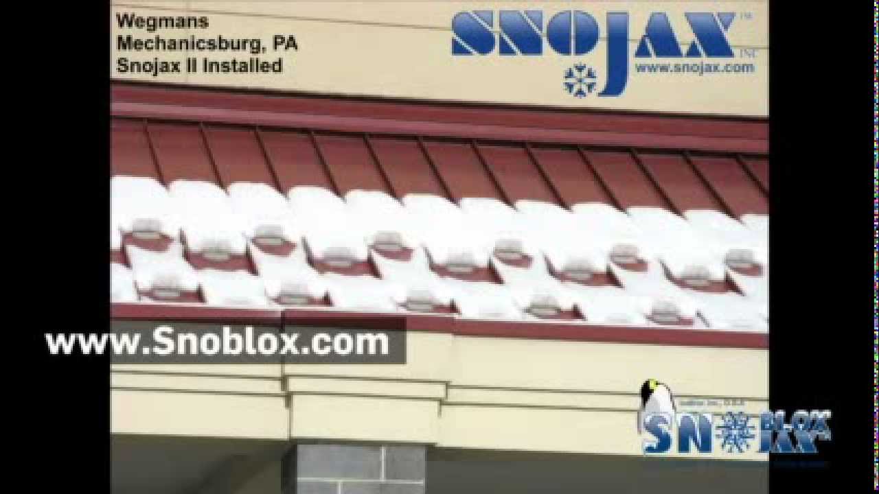 SnoBar Snow Guards for Standing Seam Metal Roofs