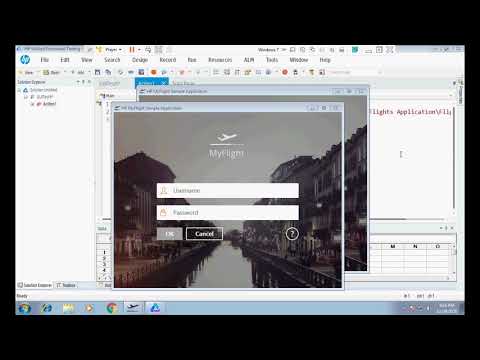 Doesn't object spy identify "HP My Flight Sample Application" ? (SOLVED)