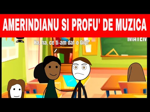 Amerindianu si Profu' de Muzica - Tipuri de Colegi (Sad Story)