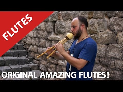 Flute.Amazing instrument by Jean Daniel Talma .Great sound for a unique triple flute (full version) Video