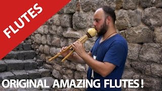 Flute.Amazing instrument by Jean Daniel Talma .Great sound for a unique triple flute (full version)