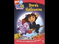 Opening To Dora The Explorer Dora S Halloween 2006 DVD UGH