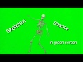 Green Screen Effect Of Skeleton Dance Pewdiepie Asmr Music Markipillar