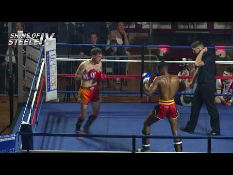 Sandee Shins of Steele IV - Sam Hulme (Stoke Thai) V Raheem McLeod (K Star)