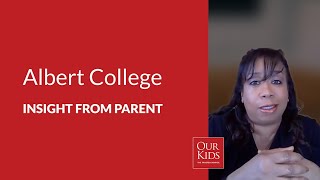 Albert College, Parent Video Review from Cynthya Schmidt