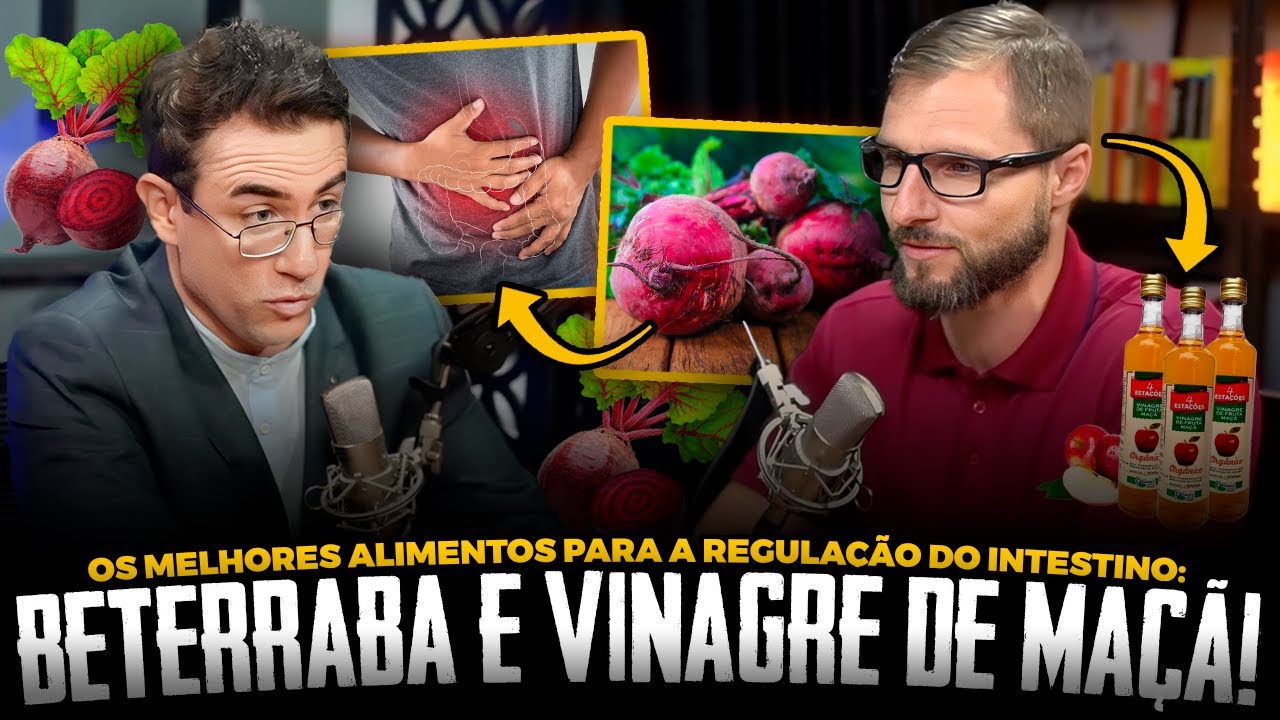 BETERRABA E VINAGRE DE MAÇÃ - MELHORES ALIMENTOS PARA O INTESTINO