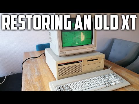 Restoring an old XT (Philips NMS9100)