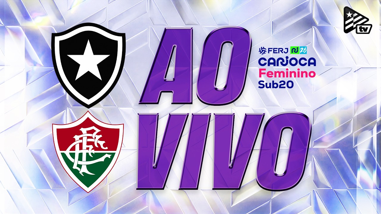 AO VIVO | Botafogo decide Carioca Feminino Sub-20 contra o Fluminense no Nilton Santos