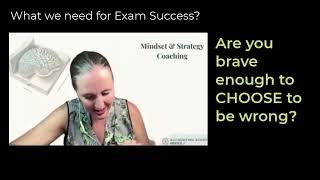 How do you prep for academic success in accounting exams?