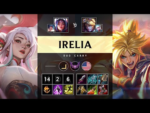 Irelia ADC vs Ezreal - NA Master Patch 25.07
