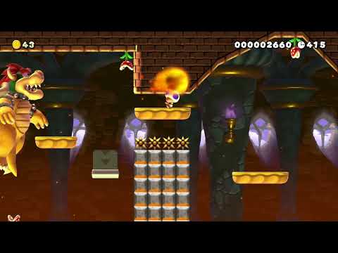 Super SGB World 8-4 by SGB_64 🌎World Record!🍄Super Mario Maker 2 ✹Switch✹ #byk