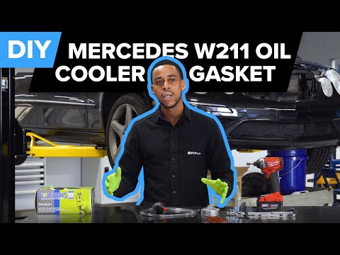 How To Replace The Engine Oil Cooler Gasket On A Mercedes-Benz E350, C300, SLK350, & More (M272)