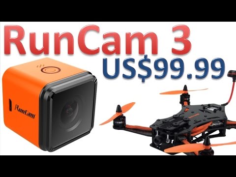RunCam 3 Cube HD Camera - Best Action Camera For Racing Drones 2017