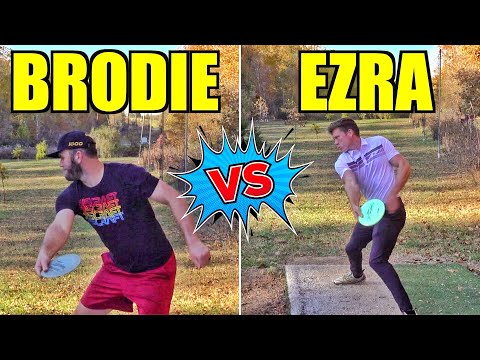 Brodie Smith vs. Ezra Aderhold Match | New London Disc Golf Course