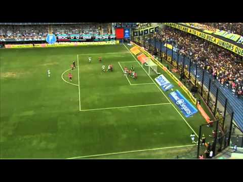 Pouso tuvo el primero. Boca 0 Gimnasia 0. Fecha 19. Torneo Inicial 2013. Fútbol Para Todos.