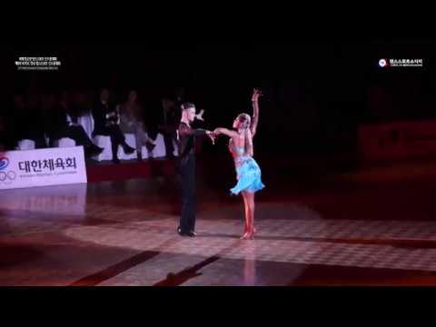 WDSF WORLD DANCESPORT CHAMPIONSHIP YOUTH LATIN DaniilPorcesco-Gozun& Anastasia Grunzu(Moldova)-samba