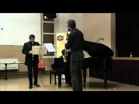 Felix Mendelssohn - Concert Piece for Clarinet, Basset Horn and Piano n. 2 op. 114