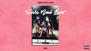 Musik-Video-Miniaturansicht zu Girls Need Love (Remix) Songtext von Summer Walker & Drake