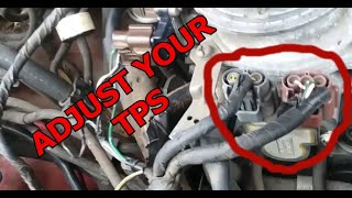 Adjust the T.P.S Nissan Hardbody