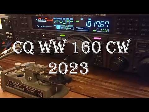 CQ WW 160m CW DX Contest 2023 SQ5EF