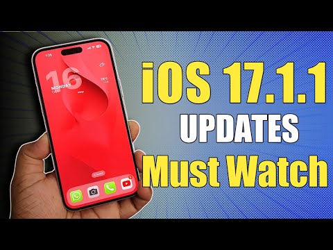 iOS 17.1.1 Update | What's New | Should you Update iOS 17.1.1