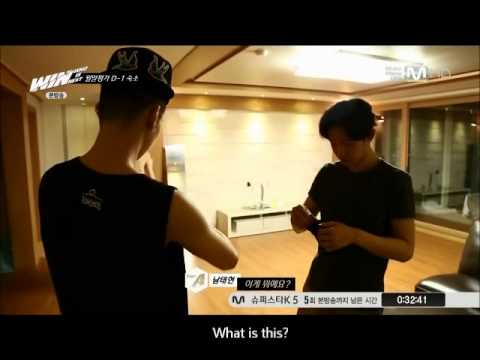 [CUT SUBBED] WIN Team A in their dorm from ep3 (Part 1)